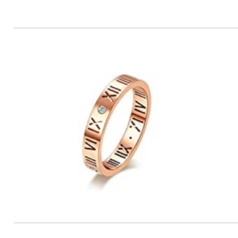 Love Ring - Zircon Rome Digital Ring Size 8